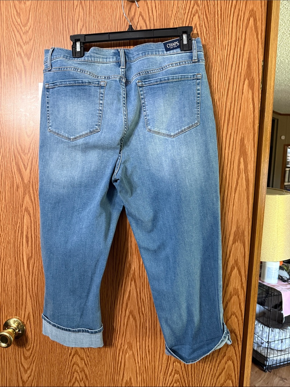 Chaps Medium Blue Capri Jeans - Picture 4 of 4